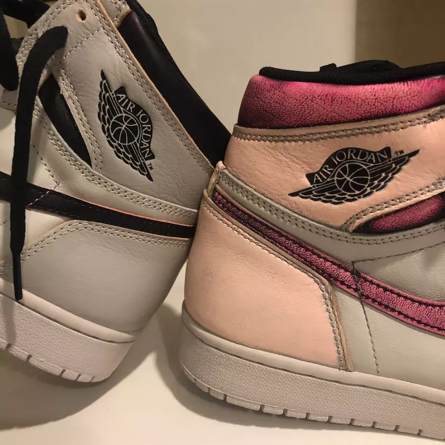 Air Jordan 1 Light Bone Crimson Tint Hyper Pink CD6578-006 Data de lançamento