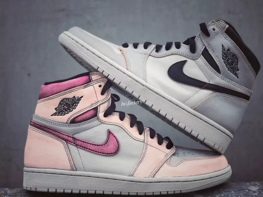 Air Jordan 1 Light Bone Crimson Tint Hyper Pink CD6578-006 გამოშვების თარიღი