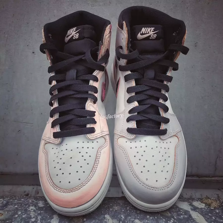 Air Jordan 1 Light Bone Crimson Tint Hyper Pink CD6578-006 Data de lançamento