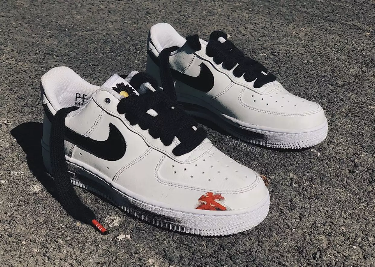 PEACEMINUSONE Nike Air Force 1 White DD3223-100 Data e publikimit