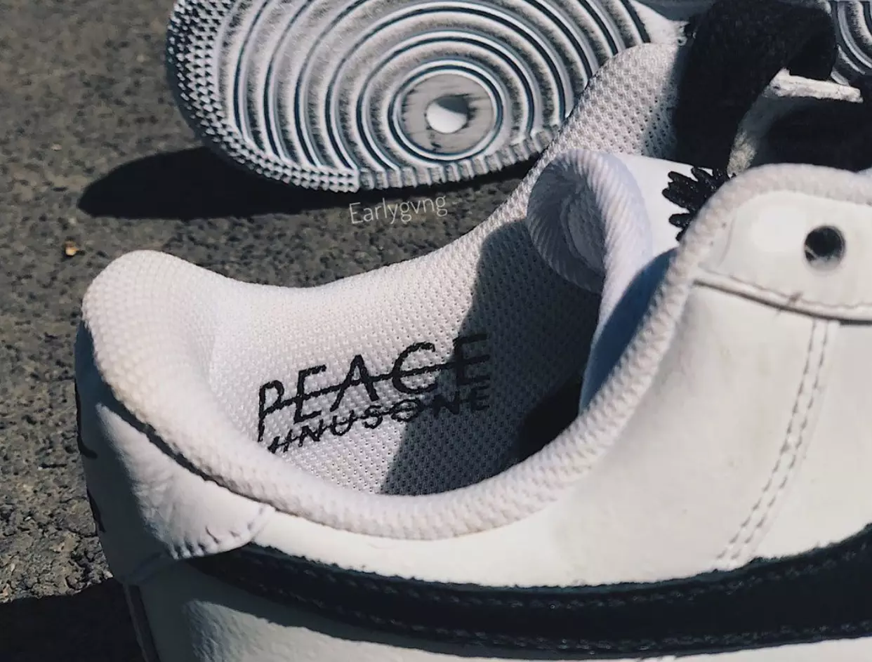 PEACEMINUSONE Nike Air Force 1 အဖြူရောင် DD3223-100 ထုတ်ဝေသည့်ရက်စွဲ