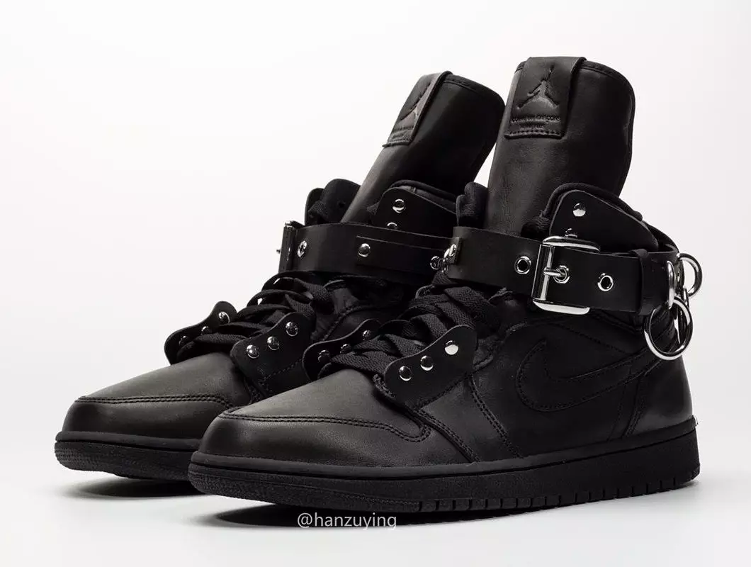 CDG Comme des Garçons Air Jordan 1 Black CN5738-001 Date de sortie