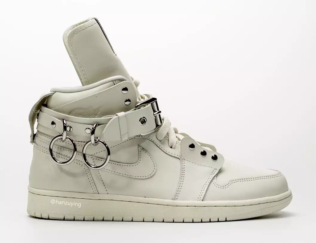 CDG Comme des Garcons Air Jordan 1 White CN5738-100 Data premiery