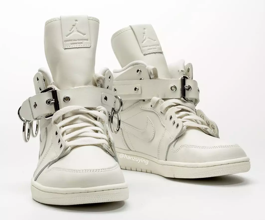 CDG Comme des Garçons Air Jordan 1 Blanche CN5738-100 Date de sortie