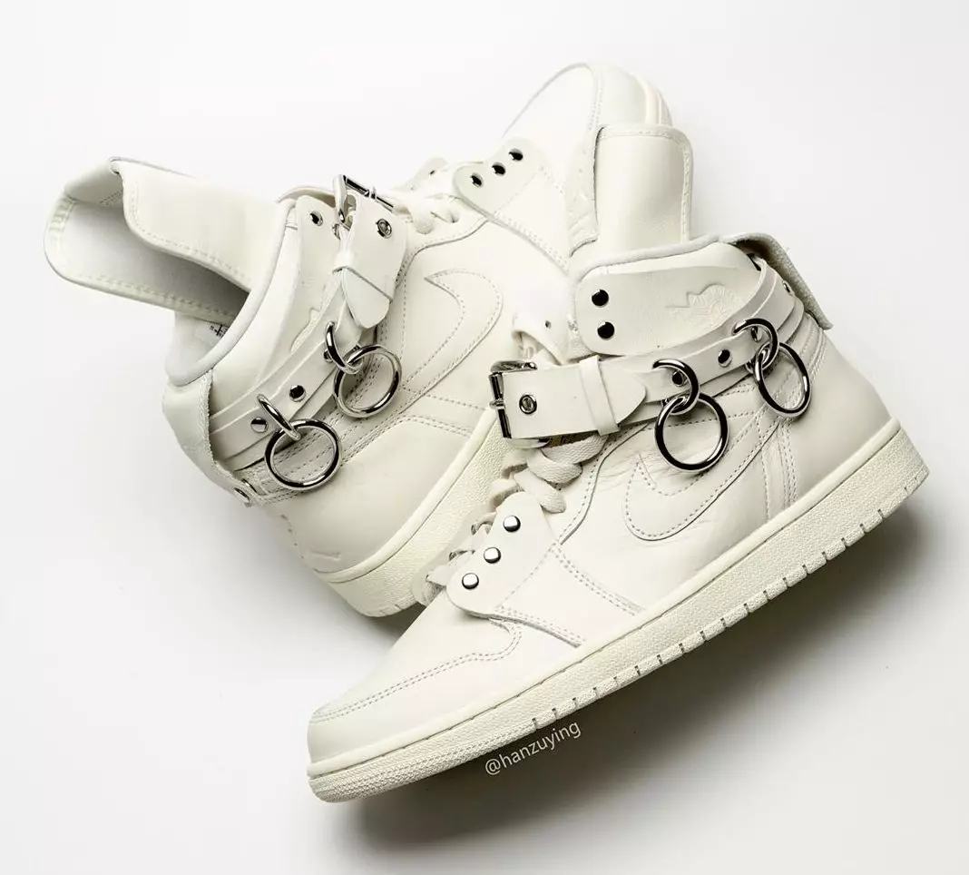 CDG Comme des Garcons Air Jordan 1 White CN5738-100 تاريخ الإصدار