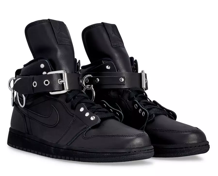 CDG Homme Plus Air Jordan 1 Black CN5738-001 Utgivelsesdato