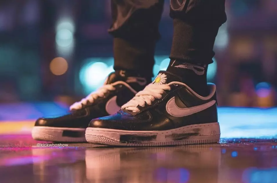 PEACEMINUSONE Nike Air Force 1 დაბალი შავი თეთრი 2019 წლის გამოშვების თარიღი