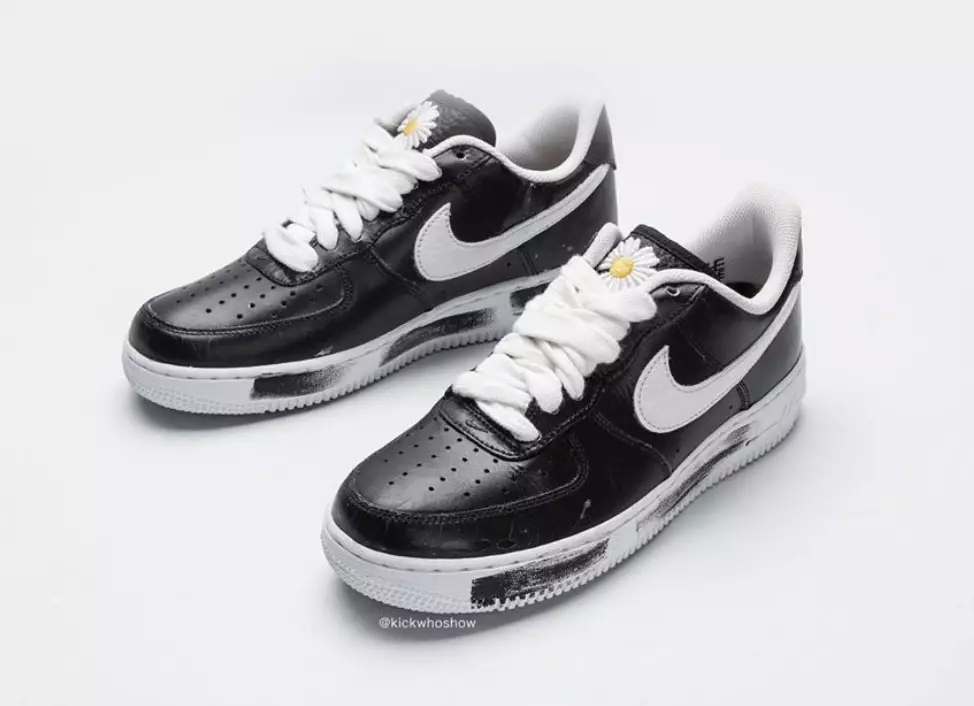 PEACEMINUSONE Nike Air Force 1 Low Svart Vit 2019 Releasedatum