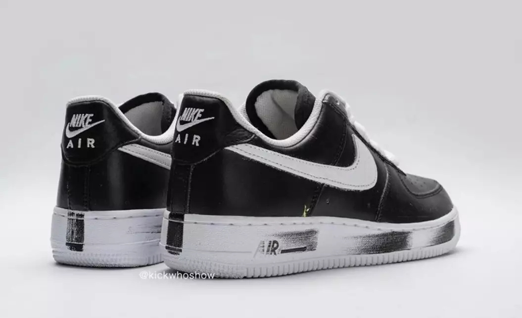 PEACEMINUSONE Nike Air Force 1 Low Black White 2019 Datum izdaje