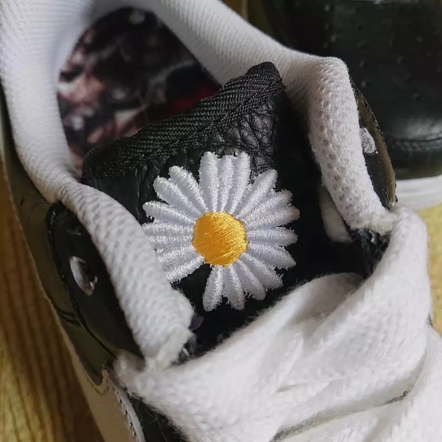 PEACEMINUSONE Nike Air Force 1 Düşük Siyah Beyaz Çıkış Tarihi