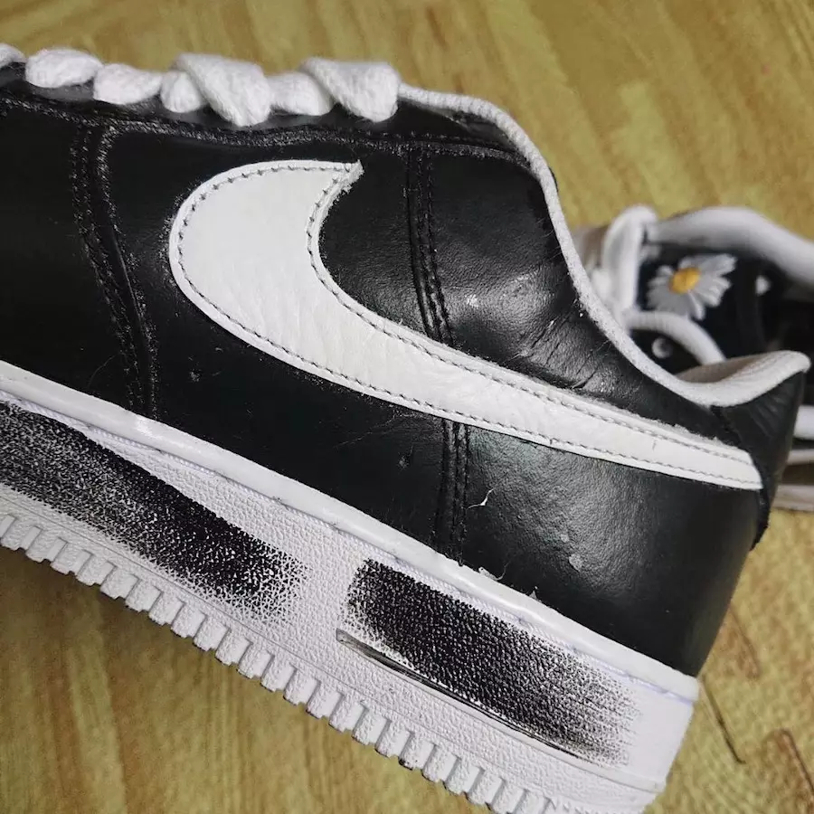 PEACEMINUSONE Nike Air Force 1 Low Black White Megjelenési dátum