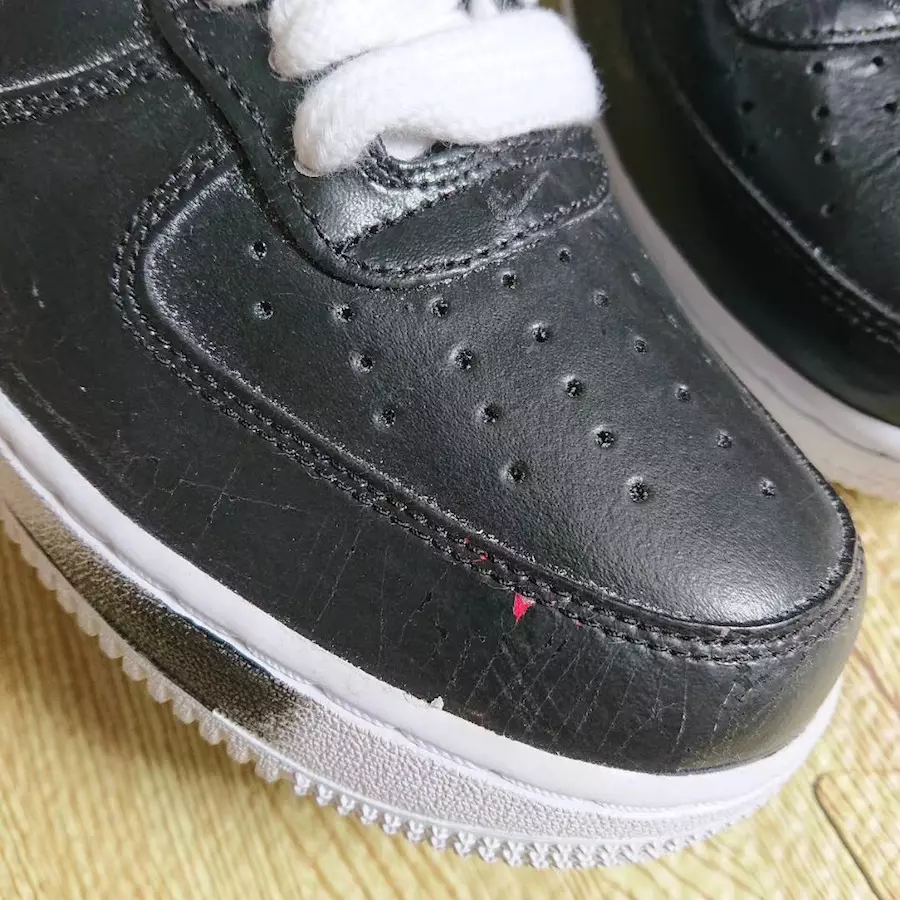 PEACEMINUSONE Nike Air Force 1 Low Black White թողարկման ամսաթիվը