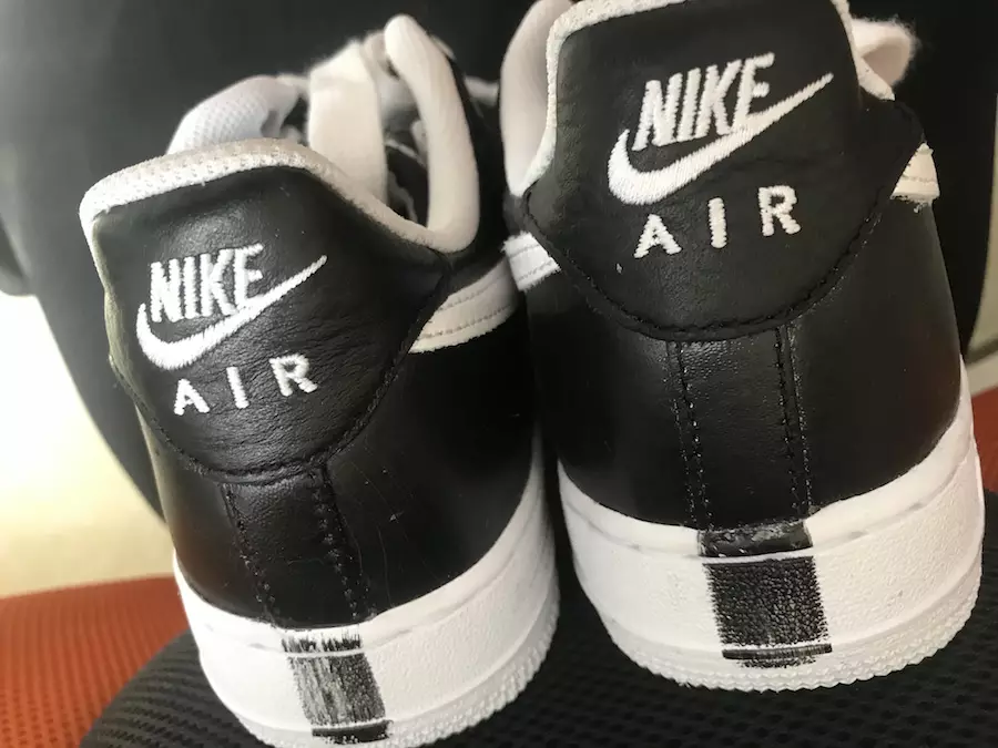 PEACEMINUSONE Nike Air Force 1 madala mustvalge väljalaskekuupäev