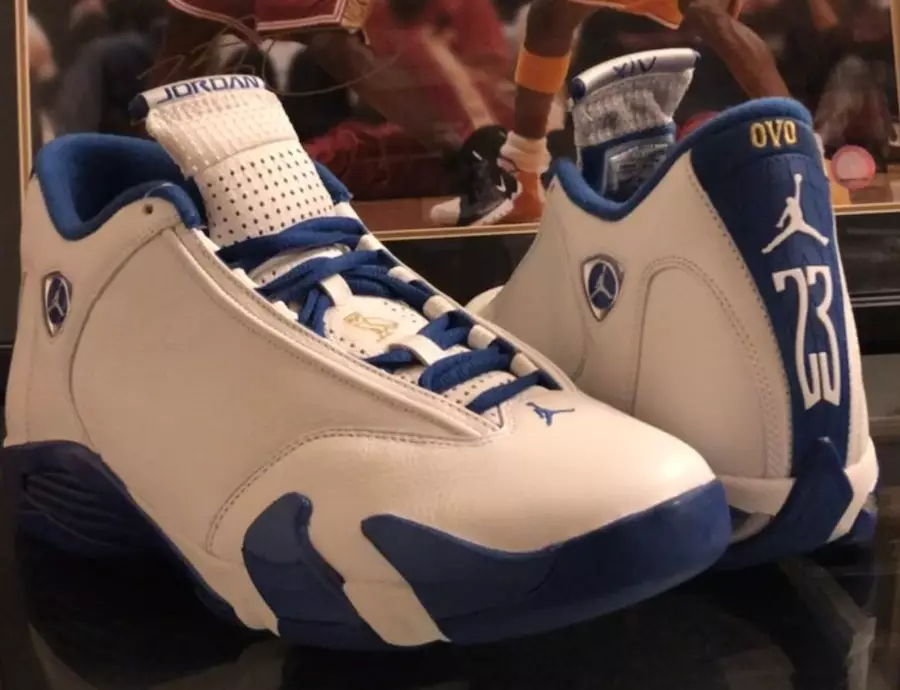 Drake OVO Air Jordan 14 Kentucky PE