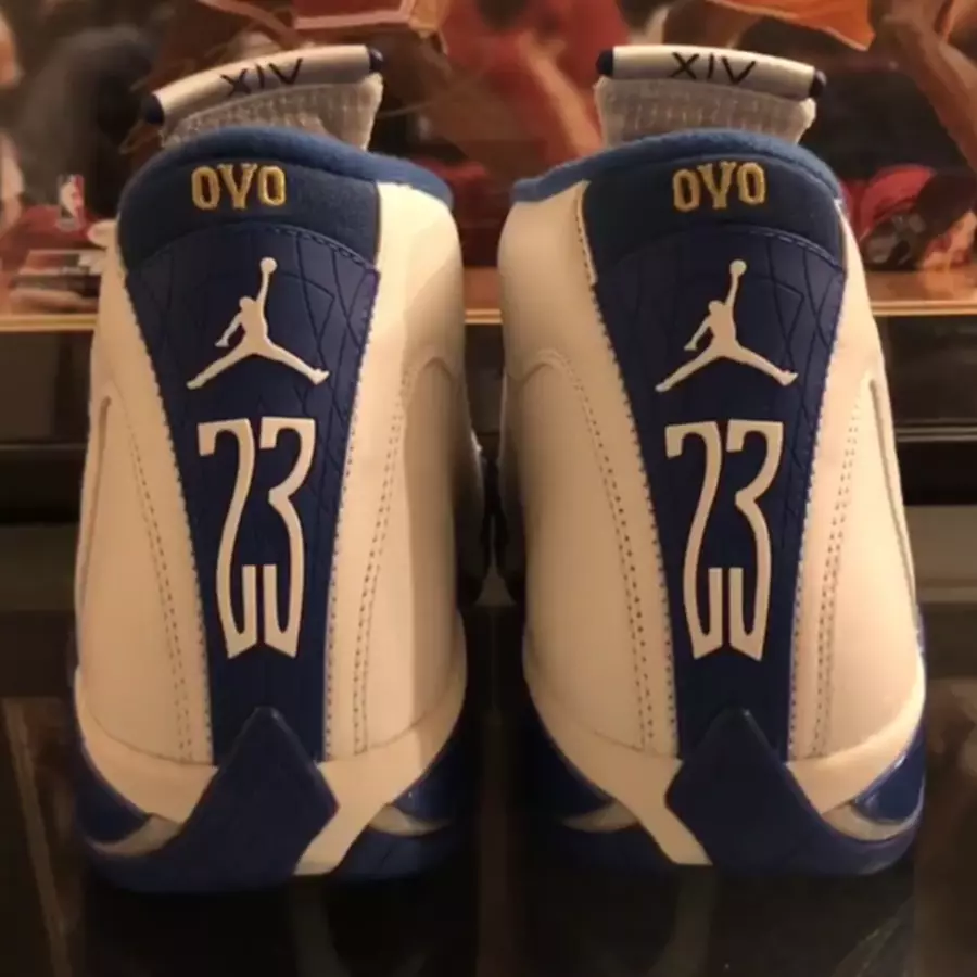 Дрейк OVO Air Jordan 14 Kentucky PE