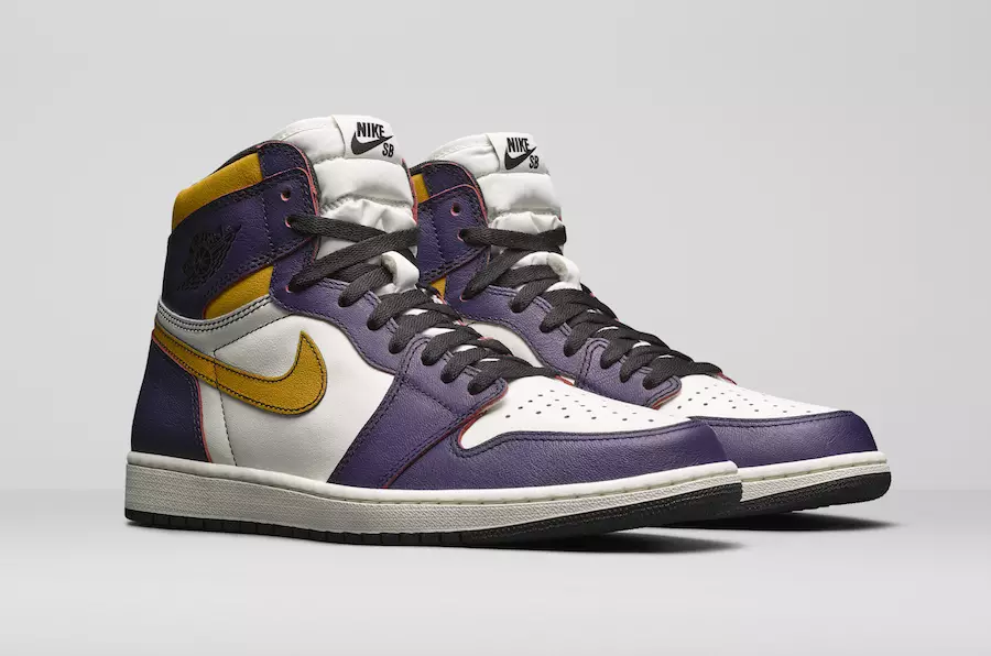 Nike SB Air Jordan 1 High OG Court Purple CD6578-507 Data tar-Rilaxx