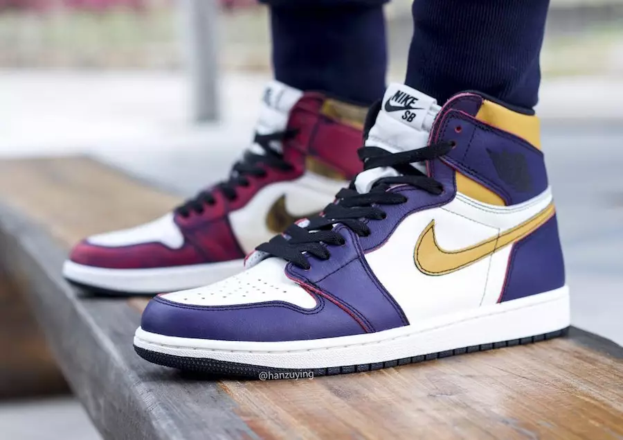 Nike SB Air Jordan 1 Chicago Lakers CD6578-507 Julkaisupäivä