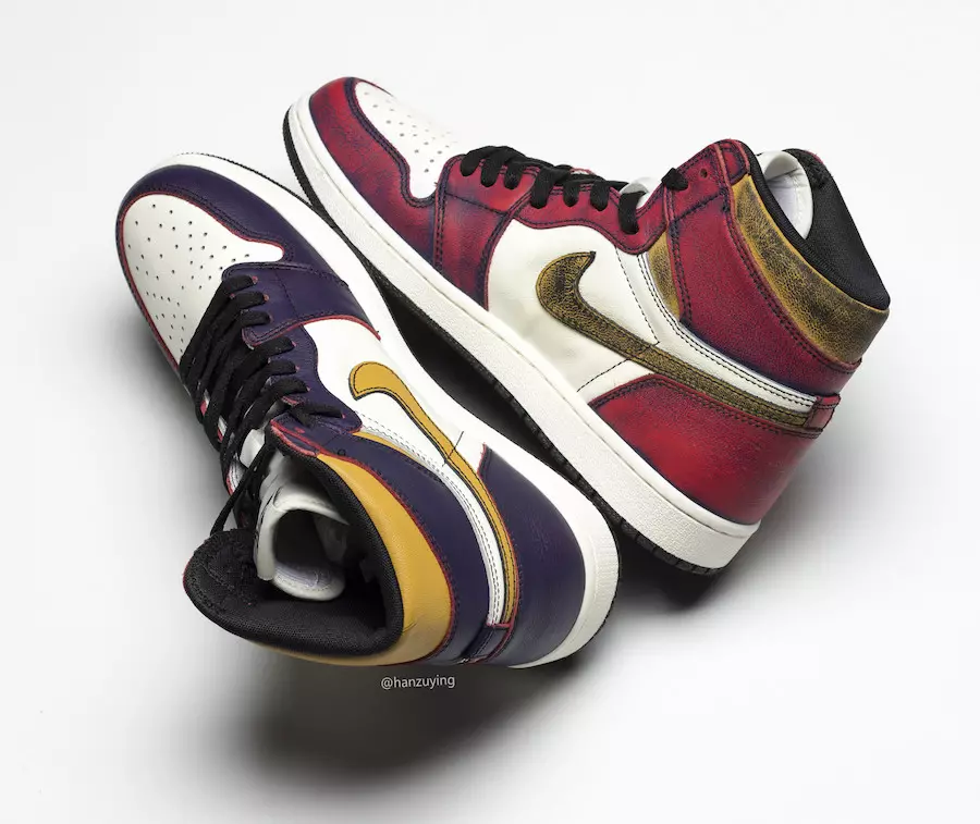 Nike SB Air Jordan 1 Lakers Chicago CD6578-507 Datum izdavanja