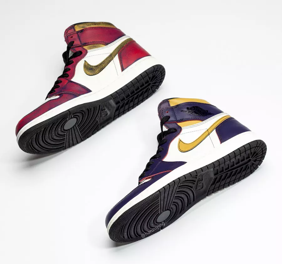 Nike SB Air Jordan 1 Lakers Chicago CD6578-507 Datum izdavanja