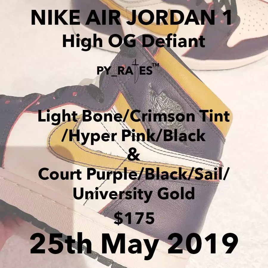 Ημερομηνία κυκλοφορίας Nike SB Air Jordan 1 Pack 2019