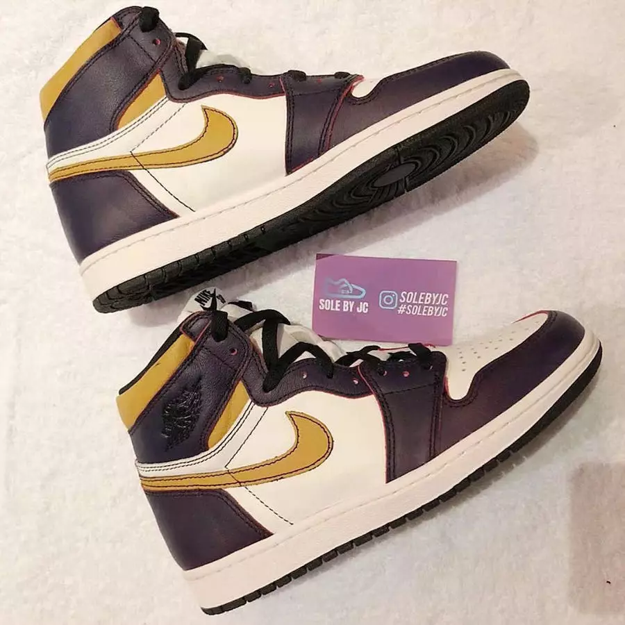 Nike SB Air Jordan 1 Lakers CD6578-507 Datum izdaje