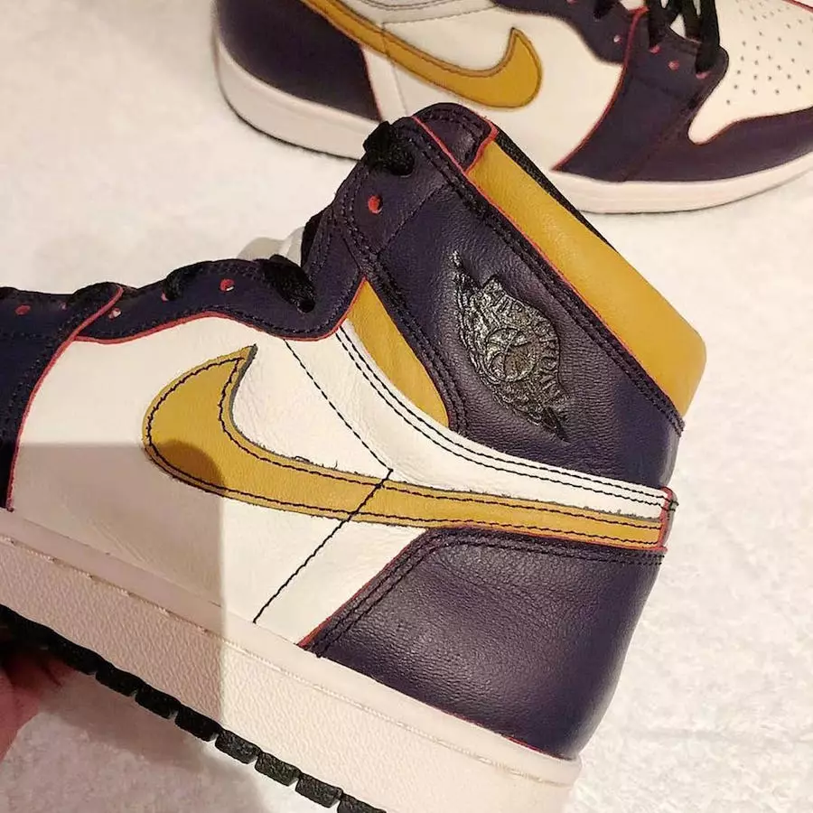 Nike SB Air Jordan 1 Lakers CD6578-507 Թողարկման ամսաթիվ