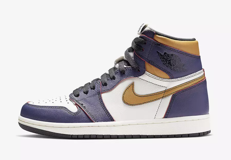 Nike SB Air Jordan 1 Lakers CD6578-507 Udgivelsesdato Pris