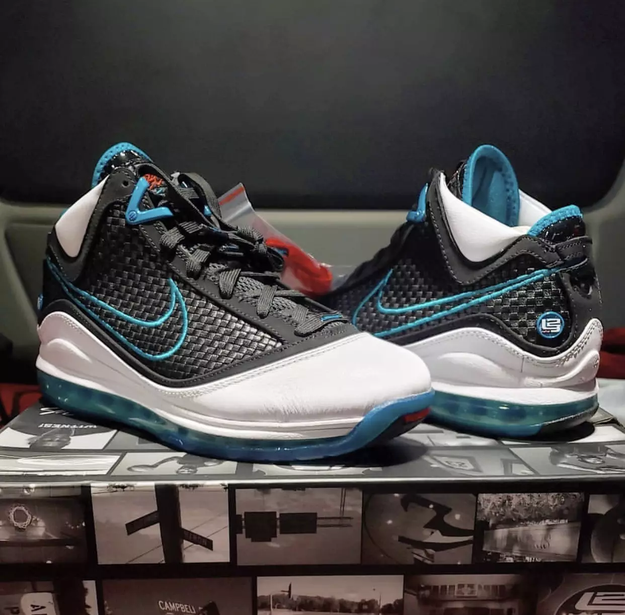 Nike LeBron 7 Kırmızı Halı Retro CU5133-100 OG Kutusu