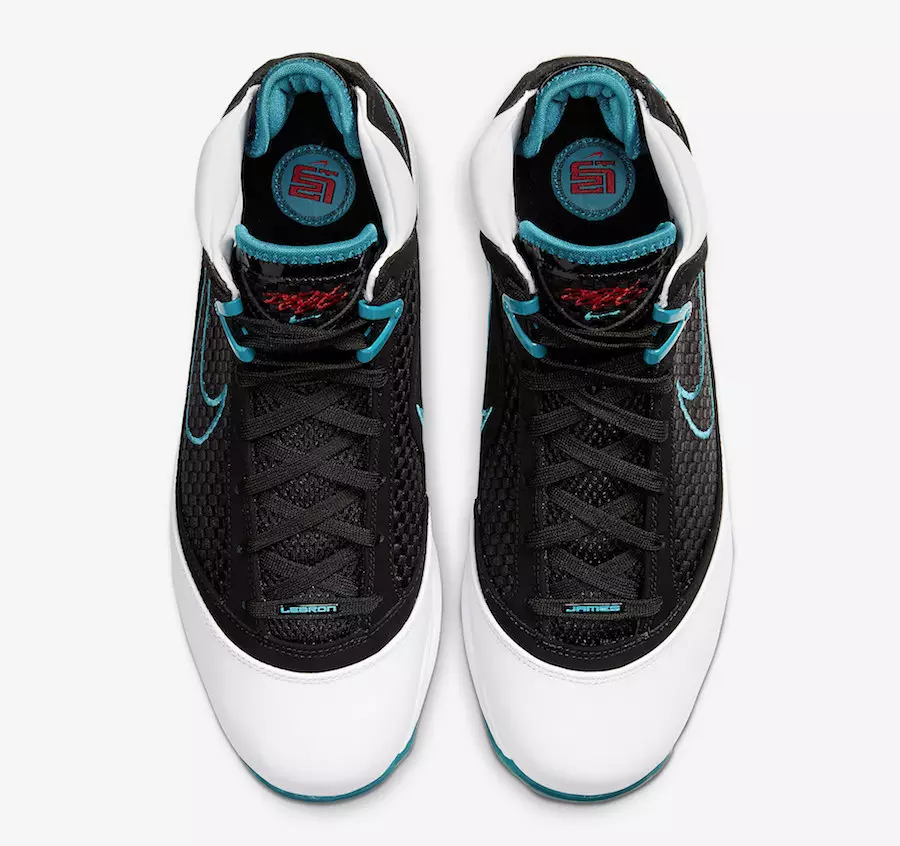 Nike LeBron 7 ကော်ဇောနီ CU5133-100 2019 Retro ဖြန့်ချိသည့်ရက်စွဲ