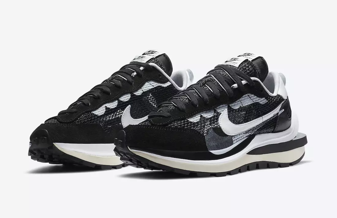 Sacai Nike VaporWaffle Black CV1363-001 Датум на издавање