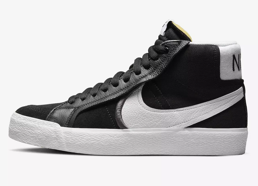 Nike SB Blazer Mid Black White DR9144-001 Дата на издаване