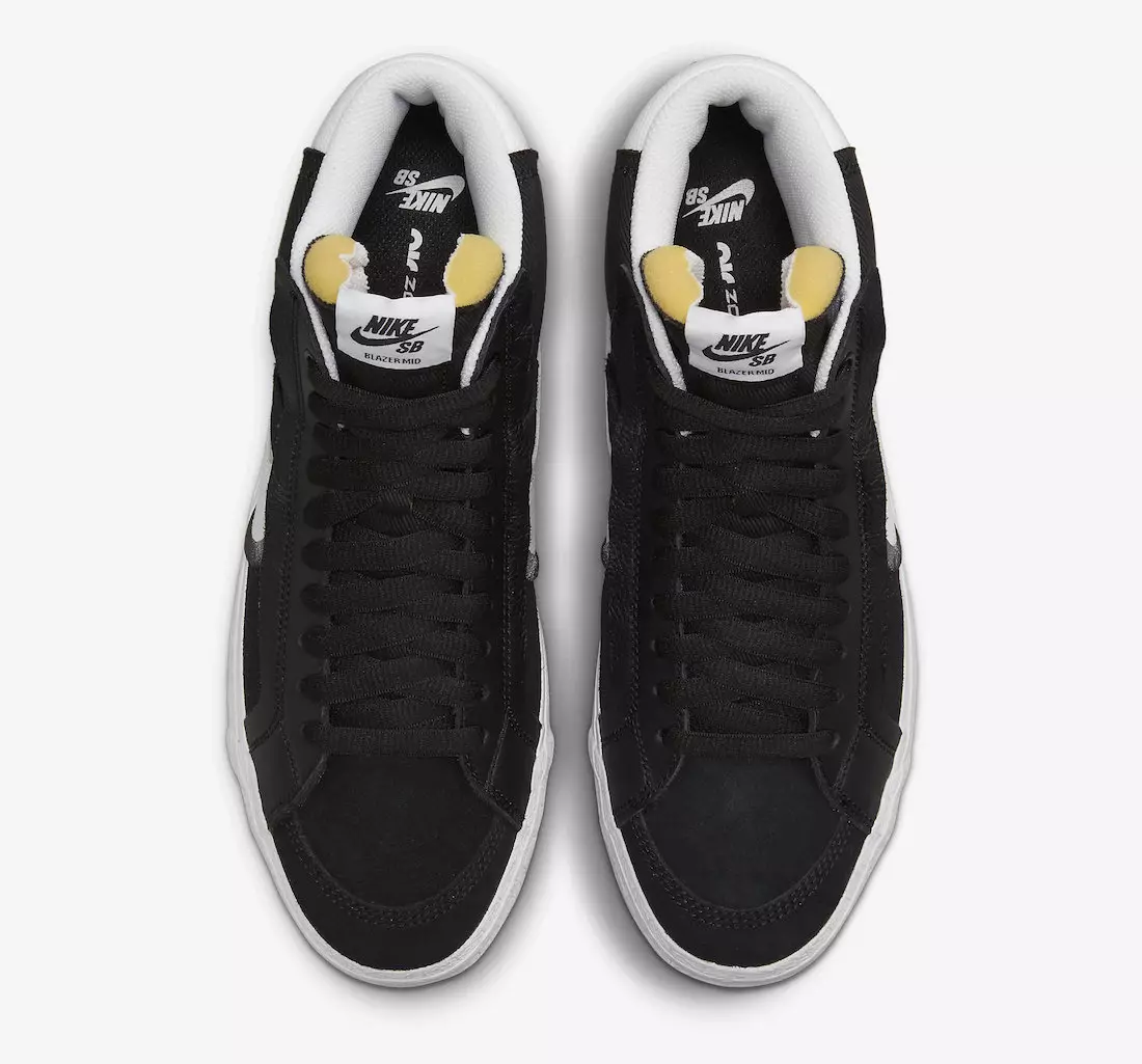 Nike SB Blazer Mid Black White DR9144-001 Data lansării