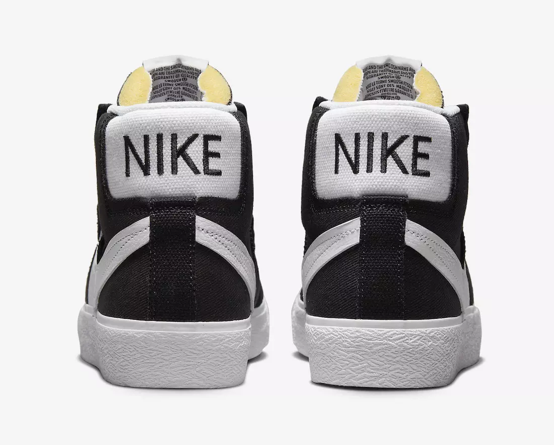 Nike SB Blazer Mid Black White DR9144-001 Tarikh Tayangan