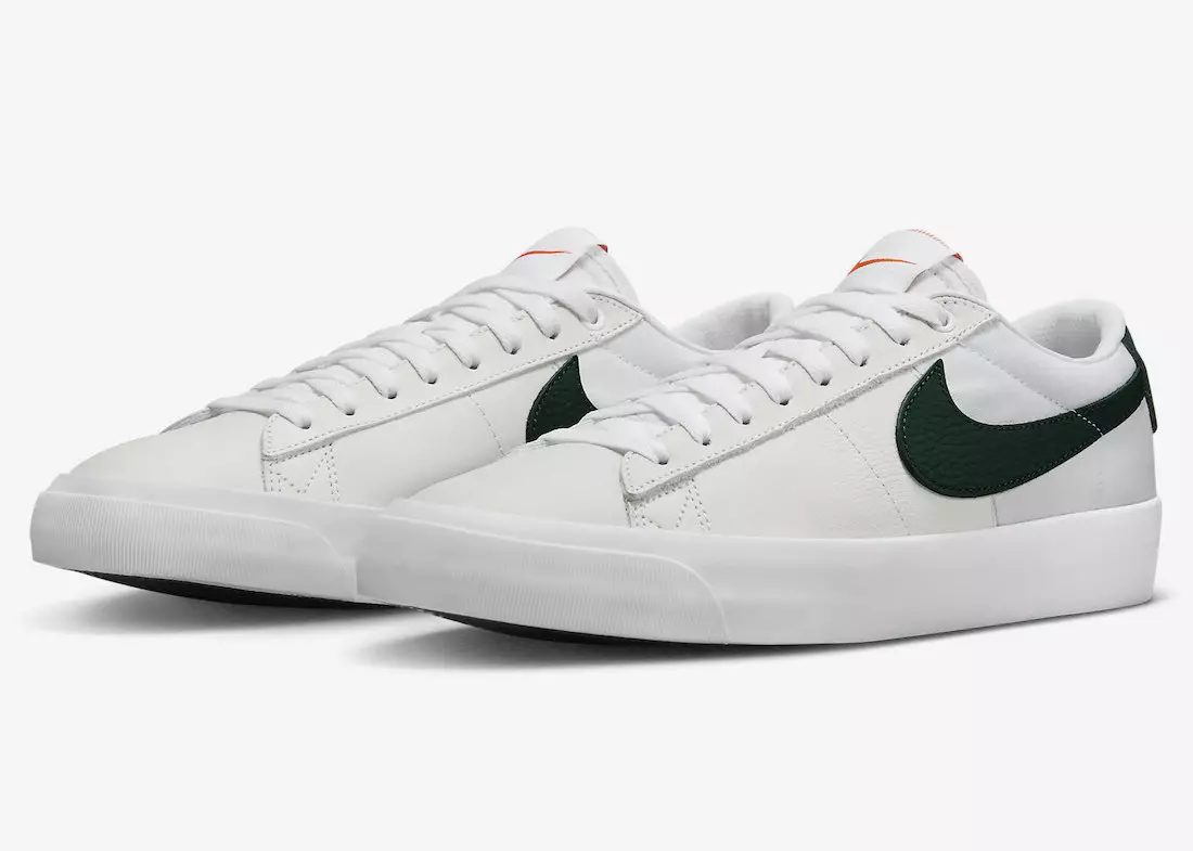 Nike SB Blazer Low Orange Label White Green DR9099-100 Дата випуску