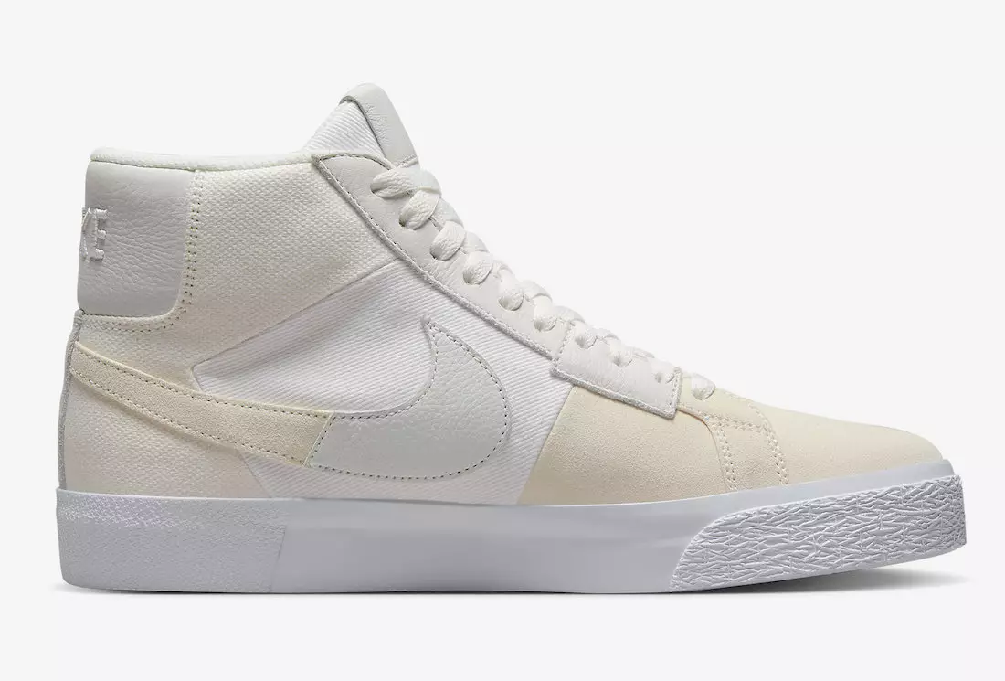 Nike SB Blazer Mid White Sail FB3262-100 Data de lançamento