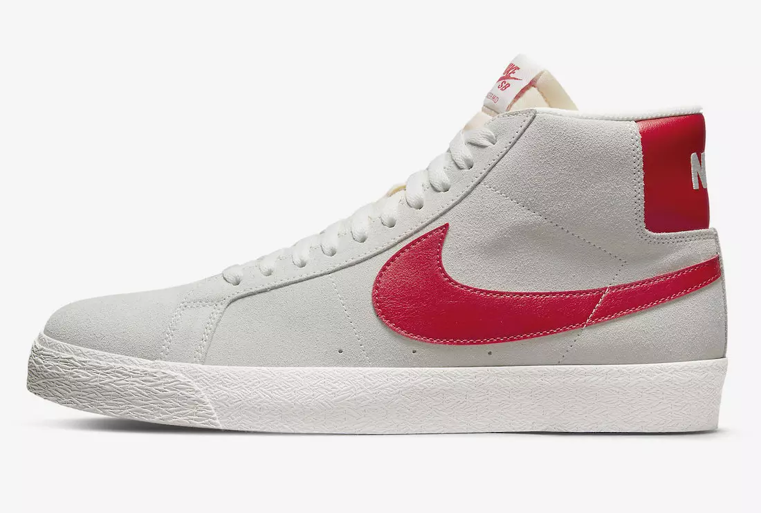 Nike SB Blazer Mid Summit White University Red 864349-109 Data premiery