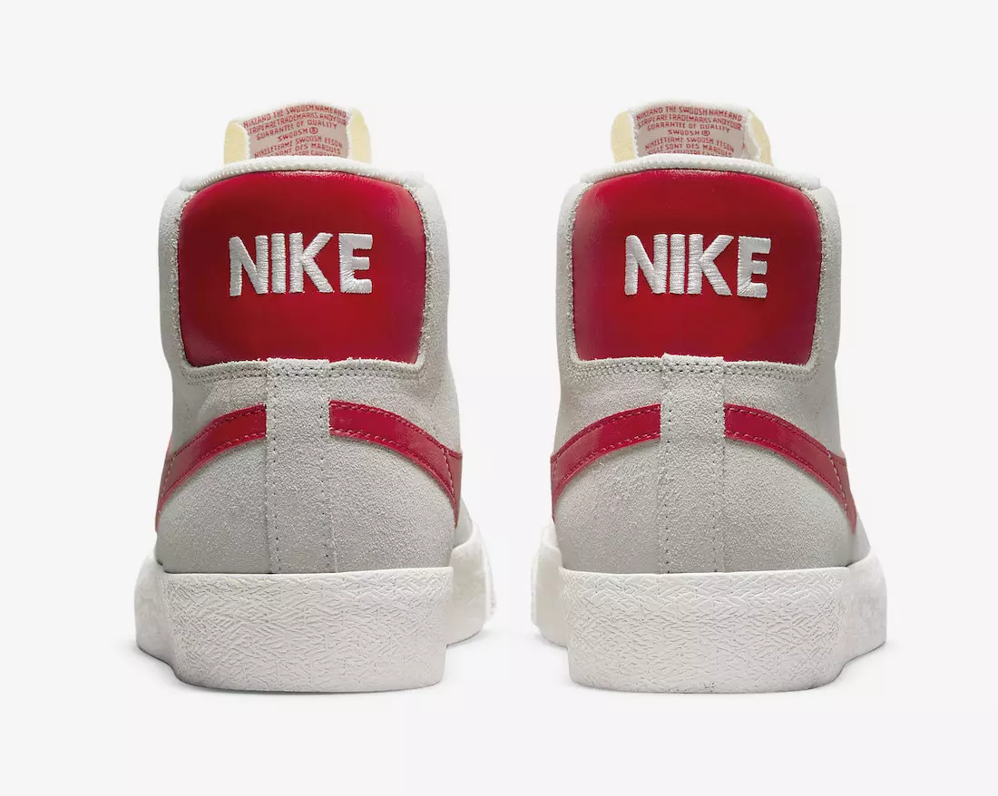 Nike SB Blazer Mid Summit White University Red 864349-109 발매일