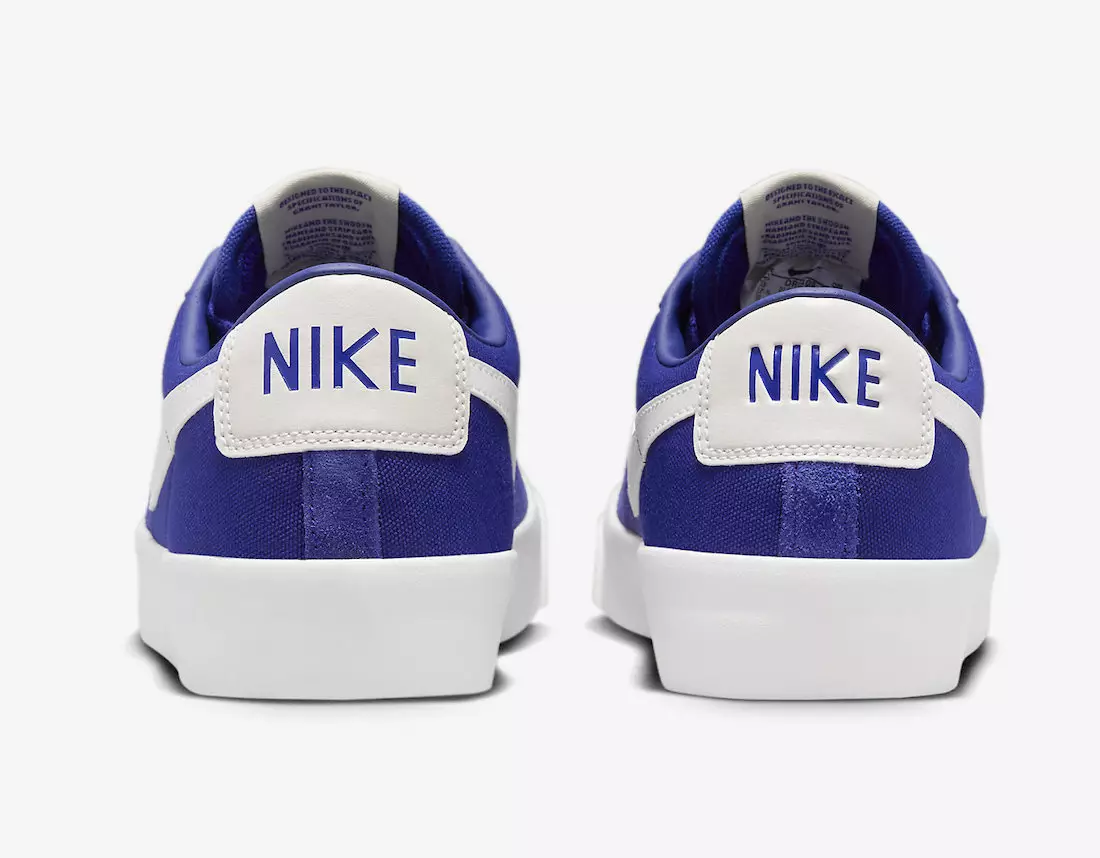 Nike SB Blazer Low GT Blue White DR9103-400 تاريخ الإصدار