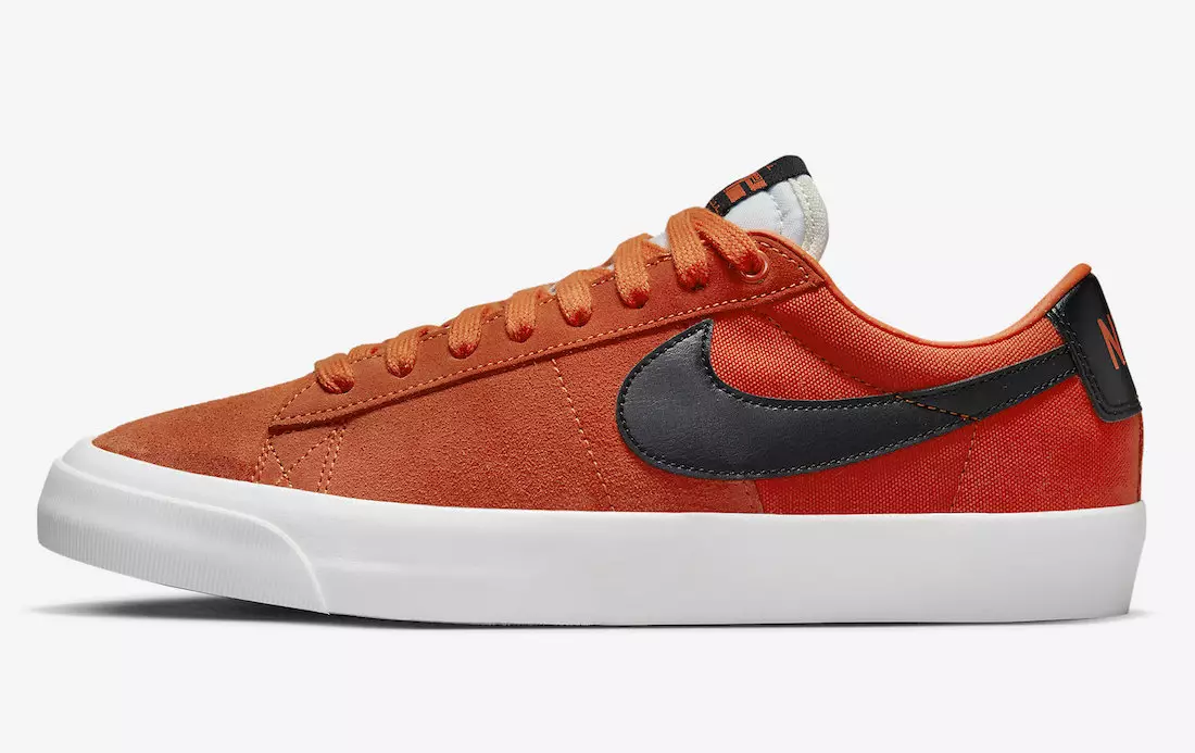 Nike SB Blazer Low GT Orange Black DR9103-800 Tarikh Tayangan