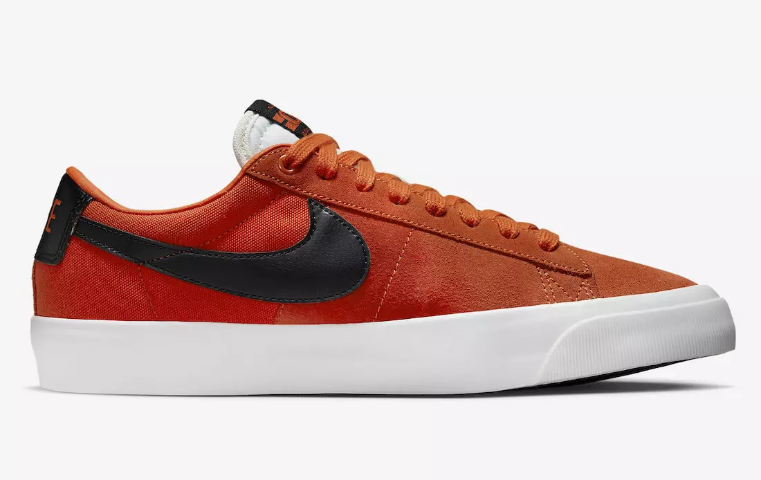 Nike SB Blazer Low GT Orange Black DR9103-800 Чыгарылган күнү