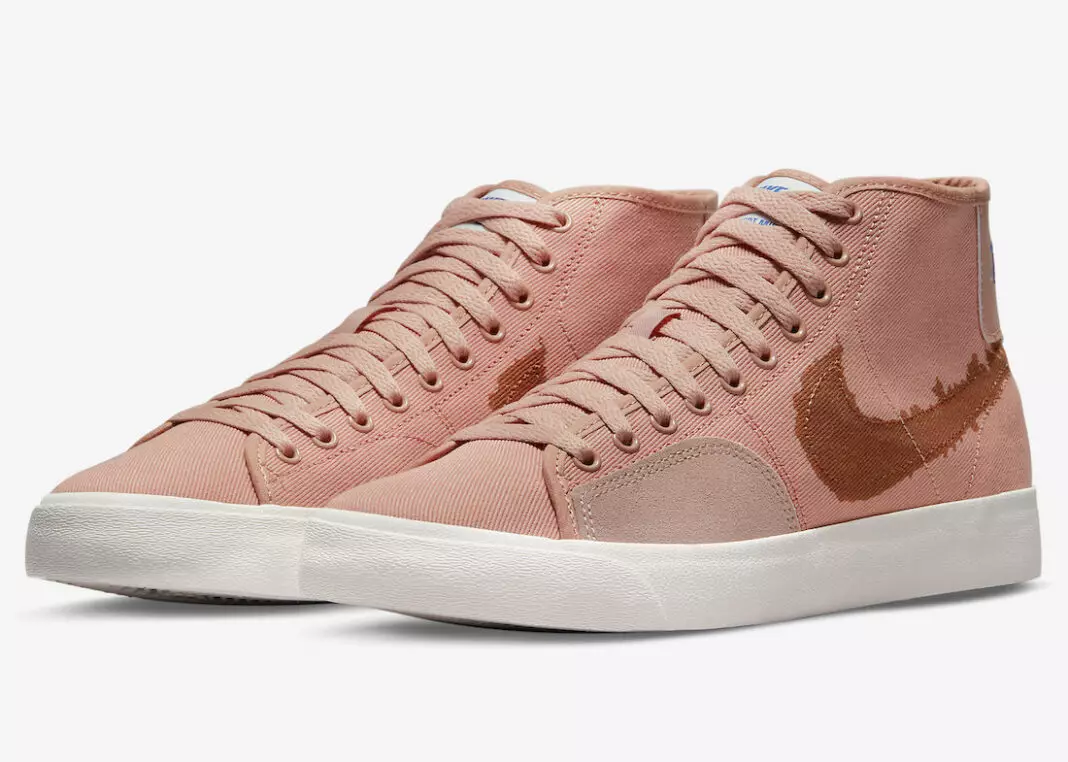 Nike SB Blazer Court Mid Premium Rose Whisper DM8553-601 Датум на издавање