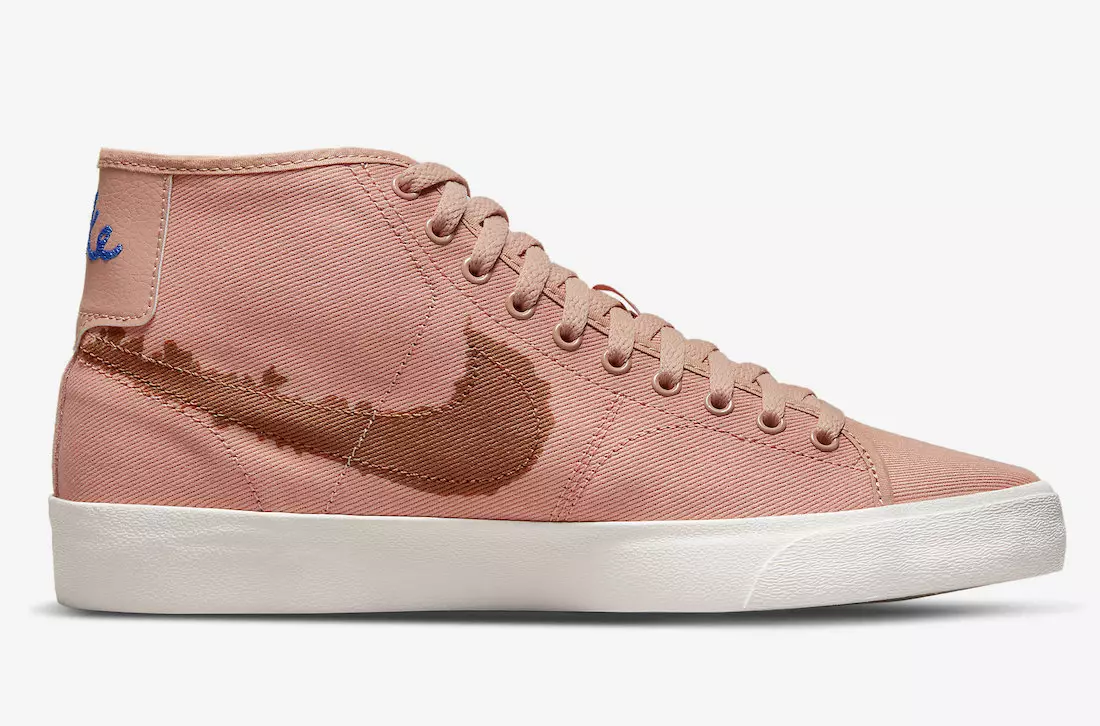 Nike SB Blazer Court Mid Premium Rose Whisper DM8553-601 Датум на издавање