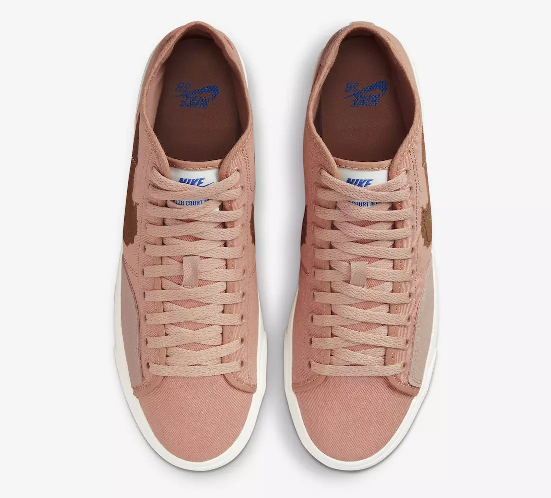 Nike SB Blazer Court Mid Premium Rose Whisper DM8553-601 Utgivningsdatum