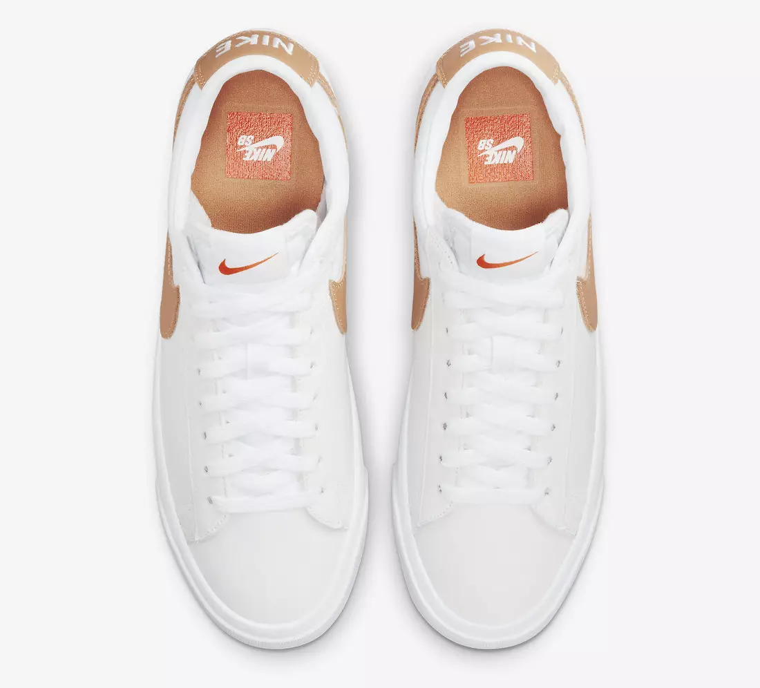 Nike SB Blazer Low Light Cognac DQ3502-100 Releasedatum