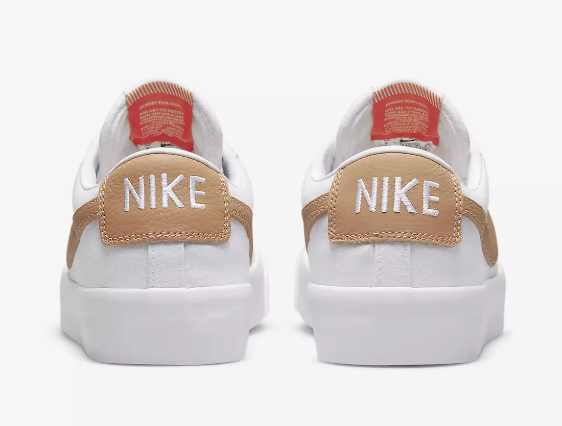 Nike SB Blazer Low Light Cognac DQ3502-100 Releasedatum