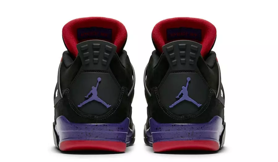 Air Jordan 4 Raptors Black Court Purple AQ3816-065 Útgáfudagur