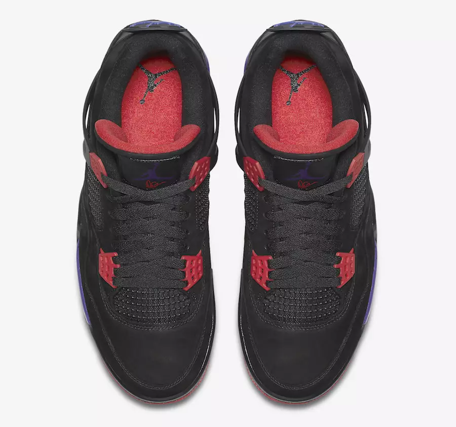 Drake Air Jordan 4 Raptors AQ3816-056 2019 გამოშვების თარიღი