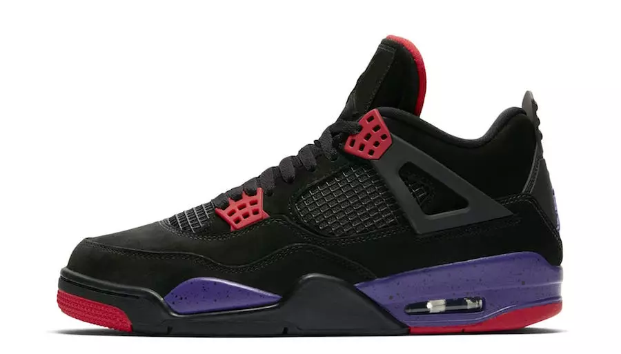 Air Jordan 4 Raptors Black Court Purple AQ3816-065 Дата випуску