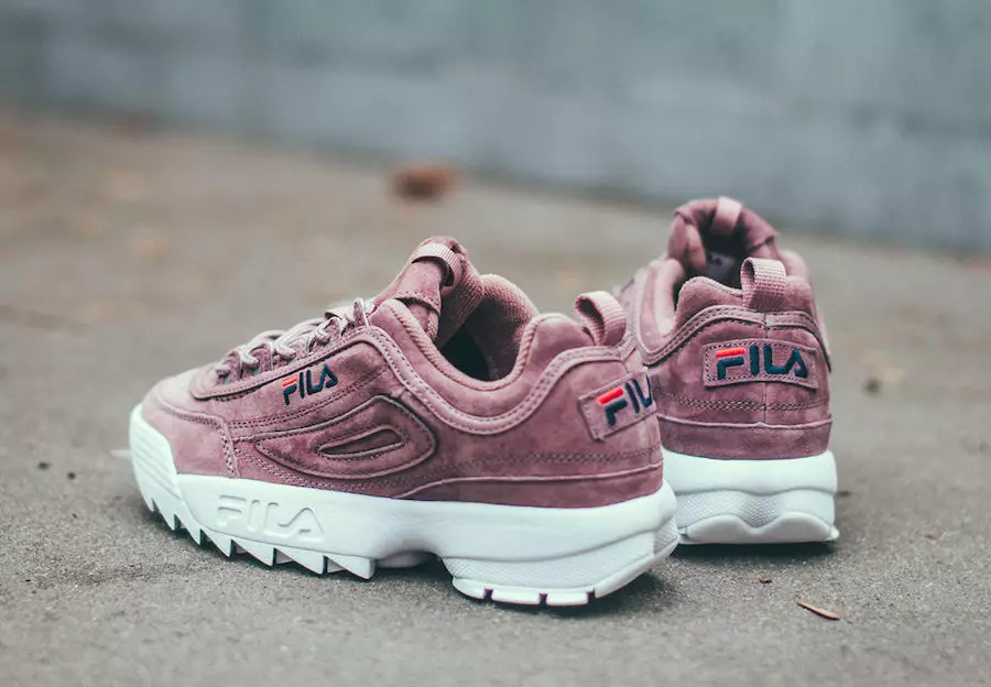 FILA WMNS Disruptor Low Ash Rose გამოშვების თარიღი