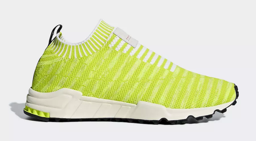 Meia de suporte adidas EQT Primeknit Solar Amarelo B37545